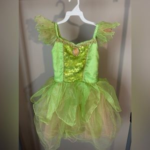 Disney Tinkerbell Dress Halloween Costume 7/8
